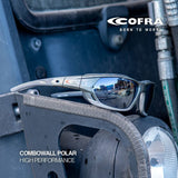 Γυαλιά Προστασίας Πολωτικά Combowall Polar Silver Cofra – εικόνα 4
