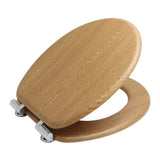 Κάλυμμα λεκάνης MDF Δρυς Soft Close Κλασικό Bisk Deski 08223