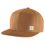 Καπέλο Firm Duck Flat Brim Cap Carhartt Brown Carhartt 106665-211