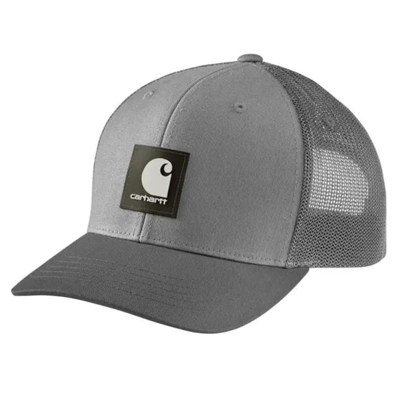 Καπέλο Twill Mesh Back Logo Patch Cap Asphalt Carhartt