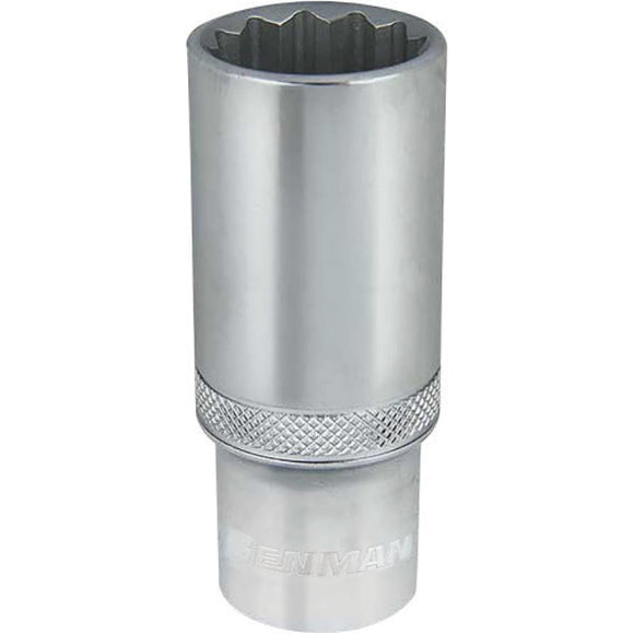 ΚΑΡΥΔΑΚΙ ΜΑΚΡΥ BENMAN 1/2’’ 6PT 17.0mm 71524 - Καρυδάκια
