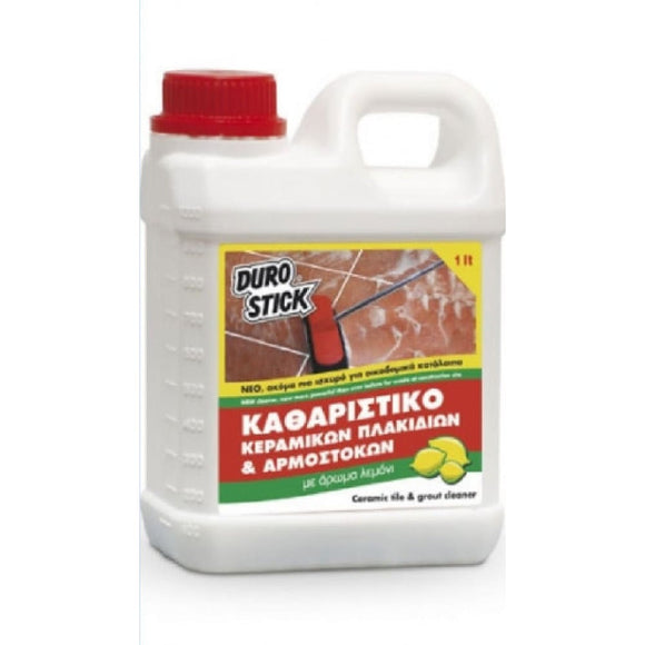 Καθαριστικό Πλακιδίων 1L Durostick - Αλοιφές/Καθαριστικά