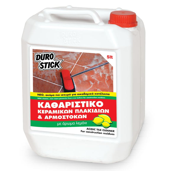 Καθαριστικό Πλακιδίων 5L Durostick - Αλοιφές/Καθαριστικά