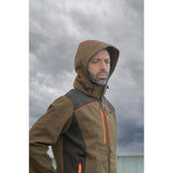Κυνηγετικό Softshell Jacket Cofra Klarbo clay brown/black/orange – εικόνα 2