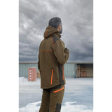 Κυνηγετικό Softshell Jacket Cofra Klarbo clay brown/black/orange – εικόνα 3