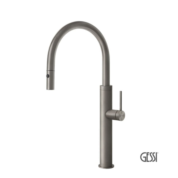 Μπαταρία Κουζίνας 316 Gessi Steel Brushed