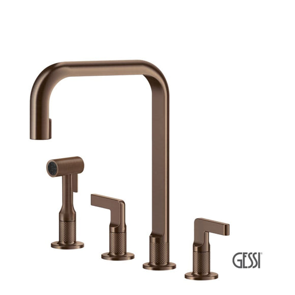 Μπαταρία Κουζίνας 4 οπών Inciso Gessi