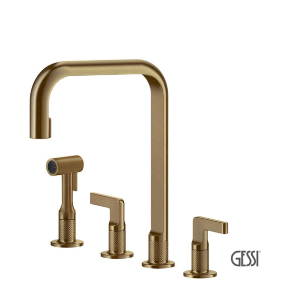 Μπαταρία Κουζίνας 4 οπών Inciso Gessi