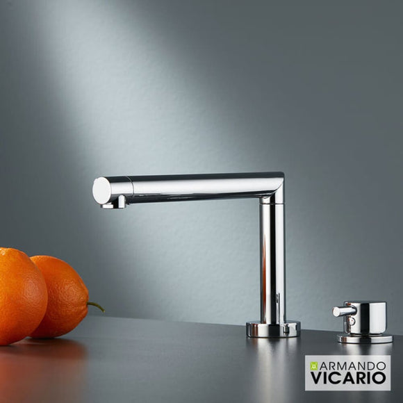 Μπαταρία Κουζίνας CONO ΒΥΘΙΖΟΜΕΝΗ Chrome 214-10530-100