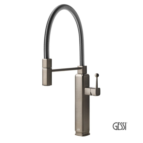 Μπαταρία Κουζίνας Happy Gessi Inox Finish