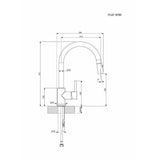 Μπαταρία Κουζίνας Ψηλή FLUO 18780-1301