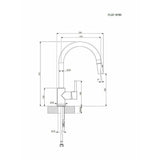 Μπαταρία Κουζίνας Ψηλή FLUO 18780-1521