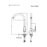 Μπαταρία Κουζίνας Ψηλή KLINT 142528-100