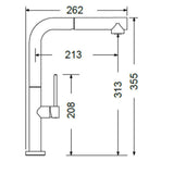 Μπαταρία Κουζίνας Ψηλή TOZO 48580-1442