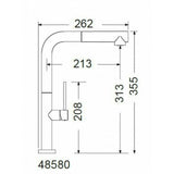 Μπαταρία Κουζίνας Ψηλή TOZO 48580-201