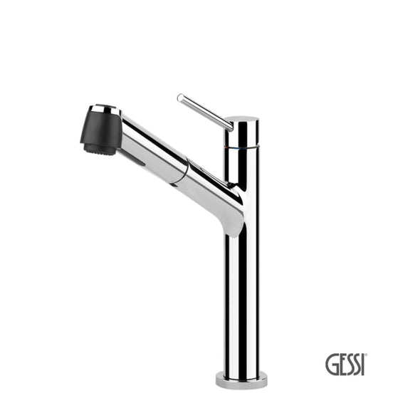 Μπαταρία Κουζίνας THALIUM Gessi Chrome