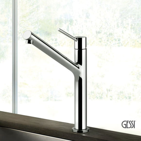 Μπαταρία Κουζίνας THALIUM Gessi Chrome