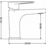 Μπαταρία Νιπτήρα Optima Plus 00-2500 Modea Viospiral Χρωμέ