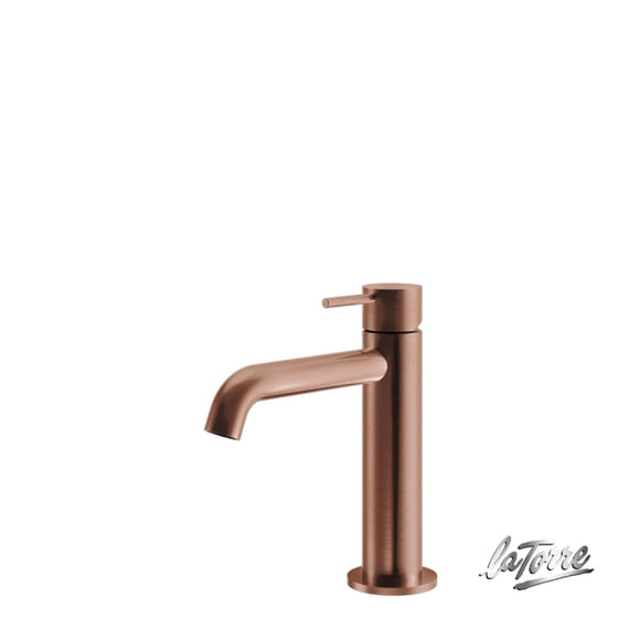 Μπαταρία Νιπτήρος Elle Rose Gold Brushed