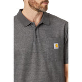 Μπλουζά Ανδρική Polo Κοντομάνικη Midweight Pocket Carbon