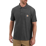 Μπλουζά Ανδρική Polo Κοντομάνικη Midweight Pocket Carbon