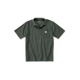 Μπλουζά Ανδρική Polo Κοντομάνικη Midweight Pocket Mos Green