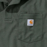 Μπλουζά Ανδρική Polo Κοντομάνικη Midweight Pocket Mos Green