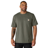 Μπλουζάκι Ανδρικό Dearborn Relaxed Pocket T-Shirt Dusty Olive Carhartt 103296-DOV