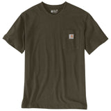 Μπλουζάκι Ανδρικό Dearborn Relaxed T-Shirt Burnished Heather Carhartt 103296-GO5