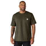 Μπλουζάκι Ανδρικό Dearborn Relaxed T-Shirt Burnished Heather Carhartt 103296-GO5