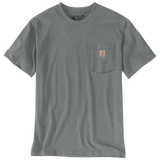 Μπλουζάκι Ανδρικό Irvine Relaxed 3D Logo T-Shirt Weathered Ash Heather Carhartt 107319-E87