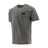 Μπλουζάκι Ανδρικό Κοντομάνικο T-Shirt Trademark TEE Γκρι CAT W05324-004