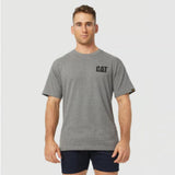 Μπλουζάκι Ανδρικό Κοντομάνικο T-Shirt Trademark TEE Γκρι CAT W05324-004