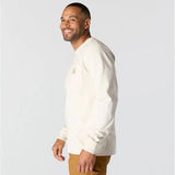 Μπλουζάκι Ανδρικό Μακρυμάνικο Relaxed Fit Heavyweight Mountain Graphic Malt Carhartt 107260-W03