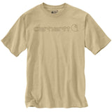Μπλουζάκι Ανδρικό T-Shirt Core Logo Beach Heather Carhartt 103361-A36