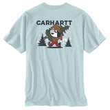 Μπλουζάκι Ανδρικό T-Shirt Pocket Outdoor Graphic Σιέλ Early Fog Carhartt 107269-HN6