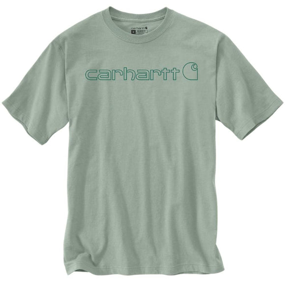 Μπλουζάκι Ανδρικό T-Shirt Relaxed Fit Heavyweight SS Logo GraphicSeabrook Carhartt 103361-GL3