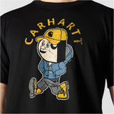 Μπλουζάκι Ανδρικό T-Shirt Relaxed Fit Lightweight Short-Sleeve Active Jac Graphic Black Carhartt 107051-N04