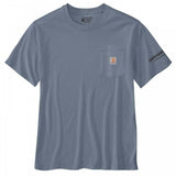 Μπλουζάκι Ανδρικό T-Shirt Relaxed Fit Lightweight Short-Sleeve Active Jac Graphic Light Faded Navy Carhartt 107052-HN7
