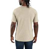 Μπλουζάκι Ανδρικό T-Shirt Relaxed Fit Lightweight Short-Sleeve Active Jac Graphic Oat Milk Carhartt 107051-A16