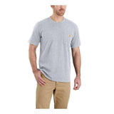 Μπλουζάκι Ανδρικό T-Shirt Workwear Pocket Heather Grey Carhartt 103296-034 – εικόνα 2