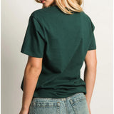 Μπλουζάκι Γυναικείο T-Shirt Loose Fit K87 Pocket Greenstone Carhartt 103067-GM1