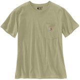 Μπλουζάκι Γυναικείο T-Shirt Workwear Pocket Dried Clay Carhartt 103067-B68