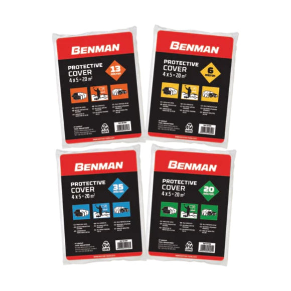 Ναϋλον προστασίας 4x5m 6 micro Ψιλό(Κίτρινο) Morris/Benman