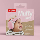 Ωτοασπίδες Για Βρέφη Εξωτερικές Muffy Baby Έως 48 Μηνών Rose Pink Alpine 111.82.376
