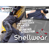 Παντελόνι εργασίας 4-Way Stretch Cofra Hagfors Navy/Black – εικόνα 4