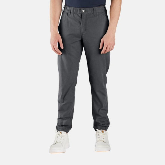 Παντελόνι Εργασίας Canvas Jogger Relaxed Fit Shadow Γκρι