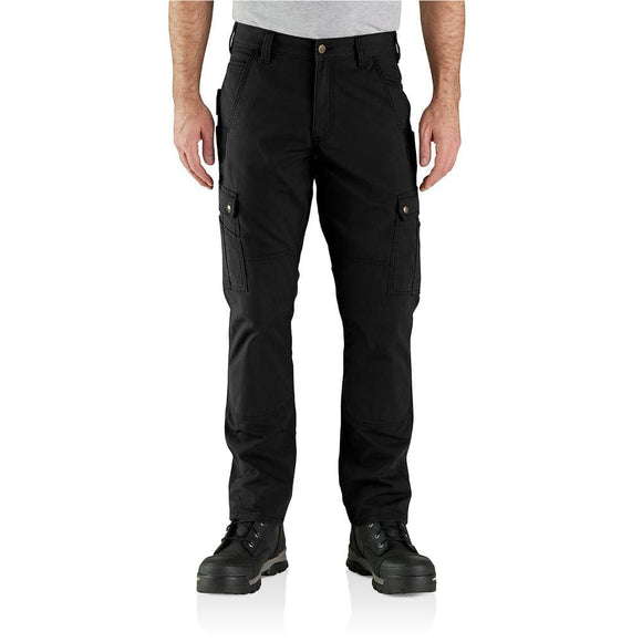 Παντελόνι Εργασίας Relaxed Ripstop Cargo Black Μαύρο