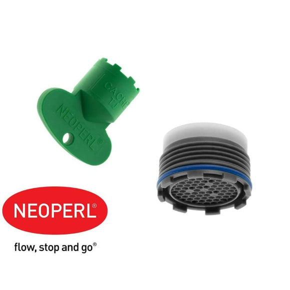 Φίλτράκι Ακροφύσιο Βρύσης Χωνευτό + Κλειδί 18.5MM Cache TJ Neoperl