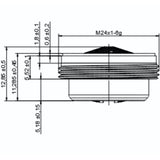 Φίλτρο Βρύσης Χωνευτό Coin Slot M24x1 Neoperl